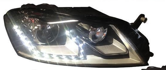 passat b7 led farovi h7 xenon